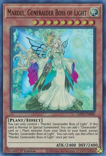 Yugioh mardel generaider boss - yugioh,