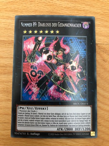 Secret rare numero - secret,